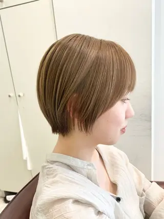 ショート カラー パーマ ショートカット パーマ石井のヘアスタイル