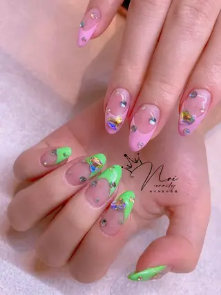 ネイル 長さだし専門店 M2 rikaのネイルデザイン