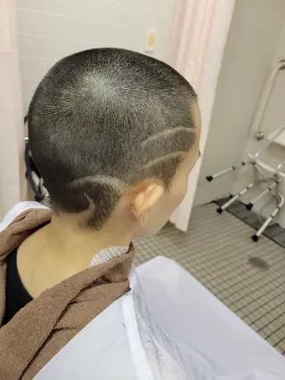 メンズ 大前 真のヘアスタイル