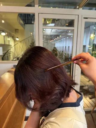 ミディアム カラー MAKES表参道所属・MAKE’S 表参道 🌟はるかのヘアスタイル