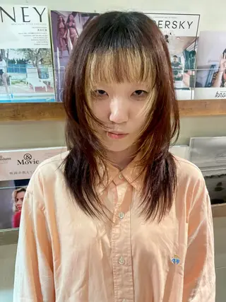 ミディアム 🪡透明感/デザイン kaito🪡のヘアスタイル