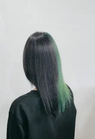 セミロング かんばら りょーいのヘアスタイル