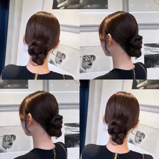 カラー ヘアアレンジ カジュアルを女っぽく 𝗮𝘆𝗮𝗰𝗼のヘアスタイル