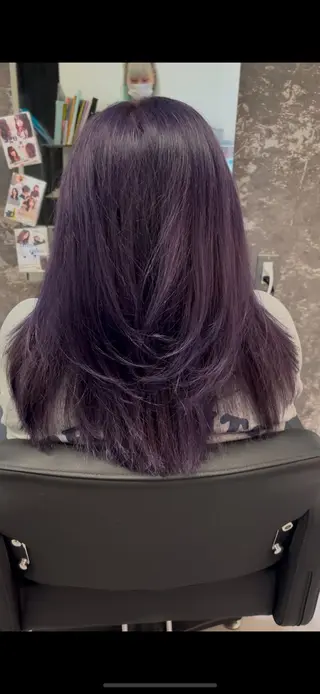 セミロング レイヤー/韓国ヘア /LILICAのヘアスタイル