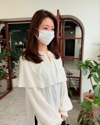 ロング パーマ IWAINAGOYA所属・金子 賢人のヘアスタイル