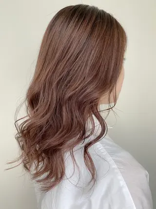 セミロング カラー SALOWIN神戸三宮East店所属・【透明感、艶髪】西村 有司のヘアスタイル