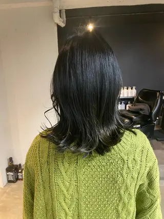 セミロング カラー 艶髪/髪質改善/ MONSO山本のヘアスタイル