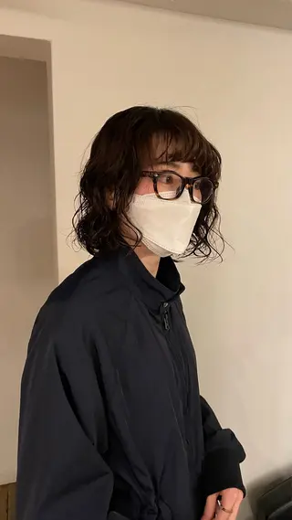 ミディアム パーマ 原宿/ケパーマ 🧺ユウマのヘアスタイル