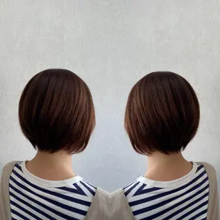 ショート カラー tocca 💜石田愛結💜のヘアスタイル