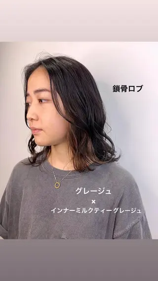 ミディアム カラー SALOWIN神戸三宮店所属・【美髪を叶える】中谷 彰宏（アキ)のヘアスタイル