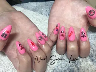 ネイル 🎀 RI🎀のネイルデザイン