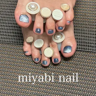 ネイル miyabi nail 桂川駅近くのネイルデザイン