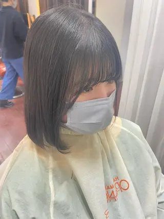 パーマ 瀧下 唯のヘアスタイル