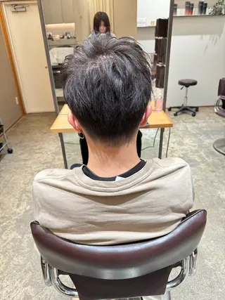 ショート カラー パーマ メンズ RINA 🦋🫧のヘアスタイル