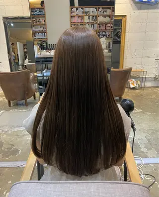 ロング 児島 萌泉のヘアスタイル