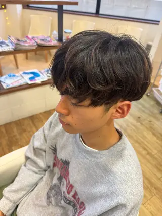 メンズ 對馬 小菜美のヘアスタイル