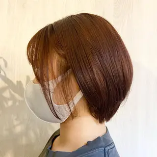 カラー Lamana所属・透明感カラー/ 加瀬たまものヘアスタイル