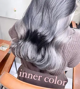 ロング カラー 透明感カラー× 小顔カット♡ヒデさんのヘアスタイル