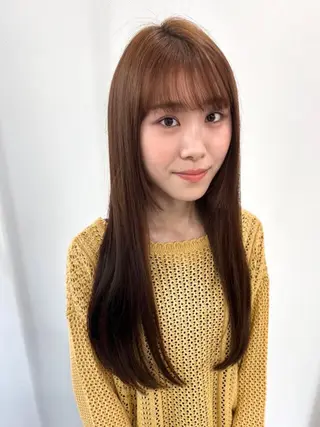 ロング カラー Endearing所属・Endearing 北澤那未🌟銀座のヘアスタイル