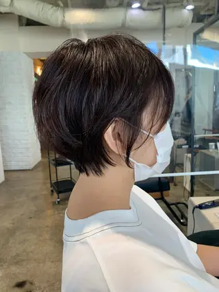 ショート 💫カットはなんでも 得意です✂️のヘアスタイル