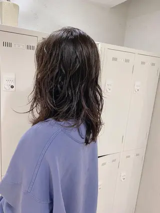 セミロング パーマ 垢抜けのプロ🪄 honoのヘアスタイル