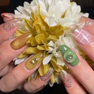 ネイル nail　milky 〜深夜にもネイル〜のネイルデザイン