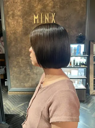ショート カラー ミンクス銀座店所属・MINX 外山 海成/銀座のヘアスタイル