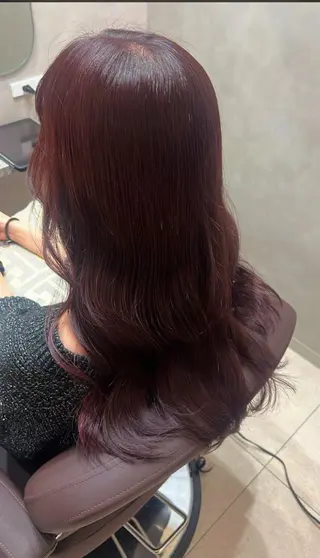 ロング カラー 🌈安藤愛/透明感 艶カラー🫧ROWのヘアスタイル