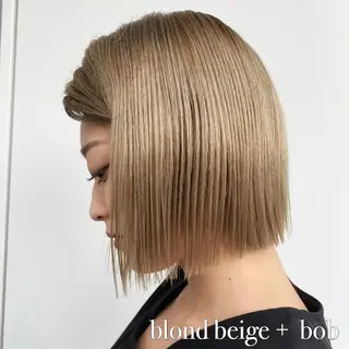 ショート カラー 🌈艶ハイトーン🌈 心を込めます🤝涼介のヘアスタイル