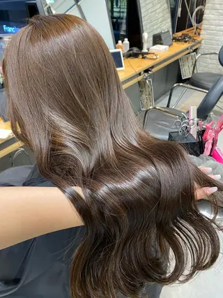 カラー ヘアアレンジ エフェクトブリーチ 神戸 三宮 麟太郎のヘアスタイル