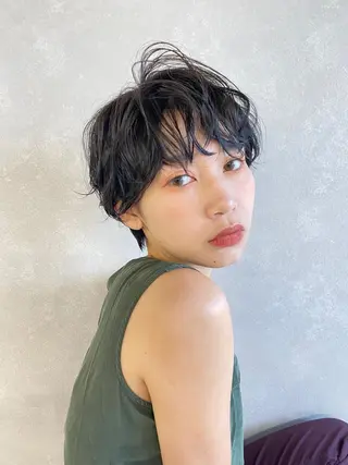 ショート カラー RYOMA/ 似合わせ🎧🤍のヘアスタイル