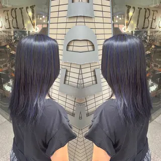 ミディアム カラー ☻モエカ/ハイトーン アレンジ☻のヘアスタイル