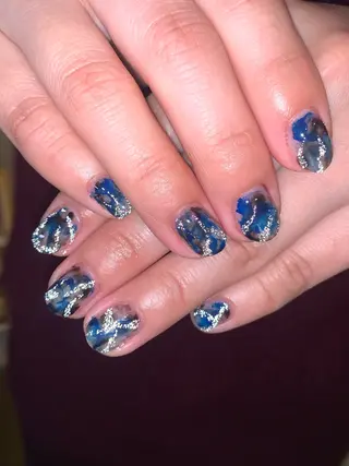 ネイル NES NAIL所属・さゆり￤推しキャラ ￤ロングネイル🩷のネイルデザイン