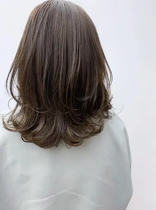 ミディアム カラー ROW吉祥寺✨ 髪質改善TR&スパ✨のヘアスタイル
