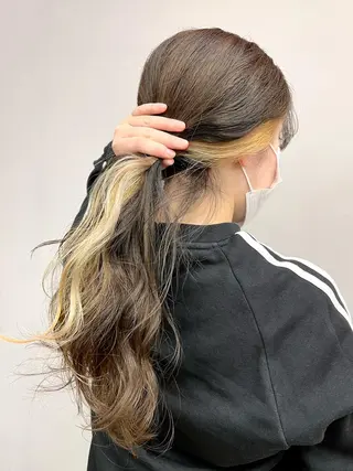 ロング カラー SALOWIN神戸三宮店所属・【美髪を叶える】中谷 彰宏（アキ)のヘアスタイル