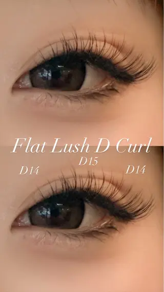 マツエク・マツパ Tripod所属・Tripod しおんのマツエク・マツパデザイン