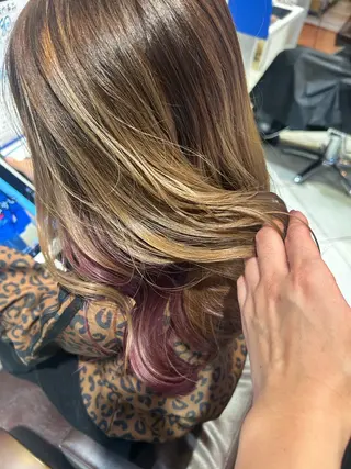 ロング 後藤 佳世のヘアスタイル