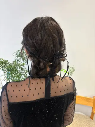 セミロング ヘアアレンジ 透明感カラー/ レイヤーkotonoのヘアスタイル