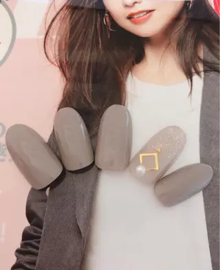 ネイル 北浦和 自爪育成ケアのネイルデザイン