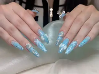 ネイル lucky nail 歌舞伎町のネイルデザイン