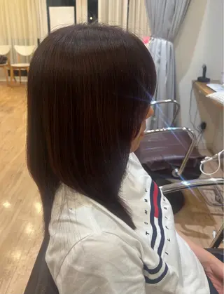 セミロング すなが/パーマカット モデル募集中のヘアスタイル