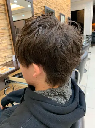 パーマ メンズ _WHITE所属・石川直樹 似合わせカット✨のヘアスタイル