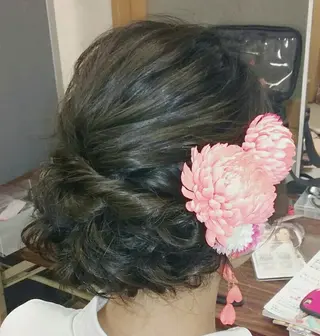 ヘアアレンジ vi viのヘアスタイル