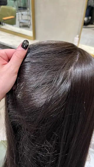 ロング カラー 新宿/アシスタント AiNAのヘアスタイル