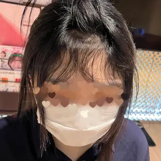 ロング パーマ 赤羽今日子/レイヤー /盛れる顔まわりのヘアスタイル