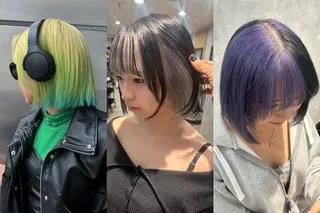 ミディアム カラー 🌜 Lulu 🌛 公式/大通のヘアスタイル