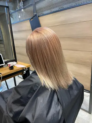 ロング youres hair 髪質改善トリートメント&ヘッドスパ  新宿三丁目店【ユアーズヘア】所属・🦋透明感カラー 👑NODOKA🦋のヘアスタイル