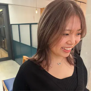 カラー 暖色/パーマ 🌼クニトウメイのヘアスタイル