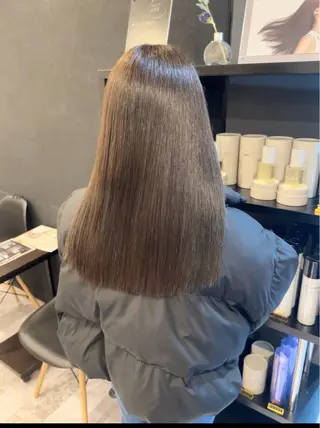 セミロング カラー 髪質改善特化【荻窪】 RYOTOのヘアスタイル