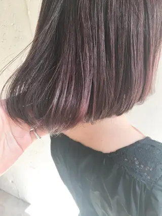 ショート カラー レイヤー/大人メンズ パーマ🌀 平島拓也のヘアスタイル